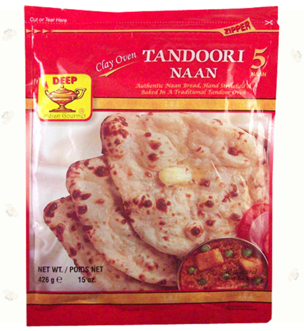 Deep - Clay Oven Tandoori Naan (5pcs)