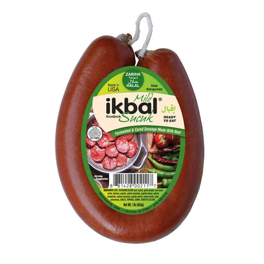 Halal - Ikbal Beef Ring Sucuk/Soujouk (Mild)